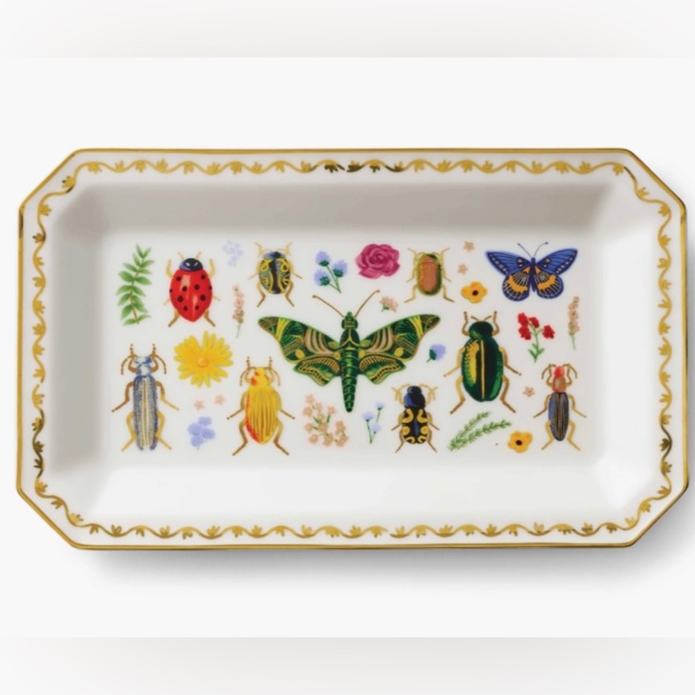 New! Rifle Paper Co. Catchall Tray & Notepad - Picture 4 of 7